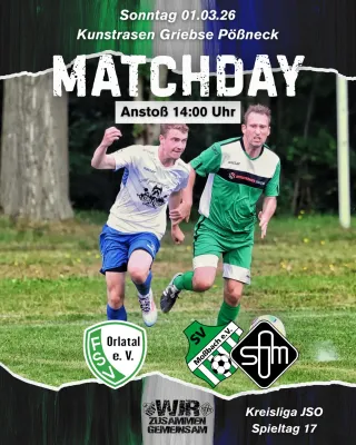 (1M) Die Rückrunde startet in Pößneck und der Ball rollt wieder! ⚽