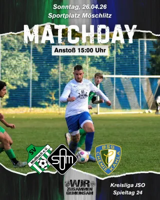 (1M) Heimspiel in Möschlitz: Kahla II ist zu Gast!