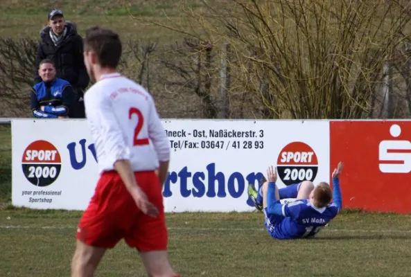 16. Spieltag: TSV 1898 Oppurg : SV Moßbach