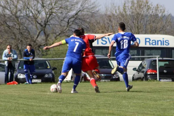 21. Spieltag: SV Moßbach : TSV 1860 Ranis