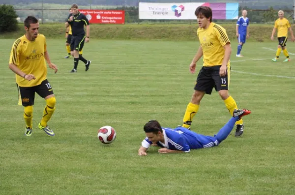 1. Spieltag: SV Moßbach : FSV Schleiz