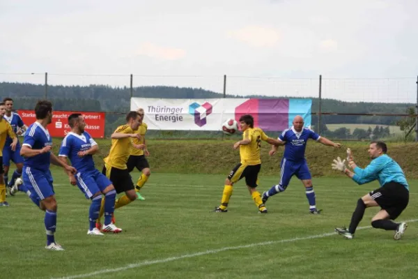 1. Spieltag: SV Moßbach : FSV Schleiz