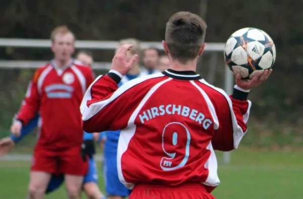 15. Spieltag: FSV Hirschberg : SV Moßbach