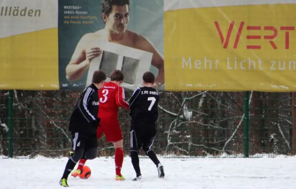 Freundschaftsspiel: 1. FC Greiz : SV Moßbach