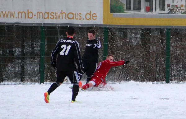 Freundschaftsspiel: 1. FC Greiz : SV Moßbach