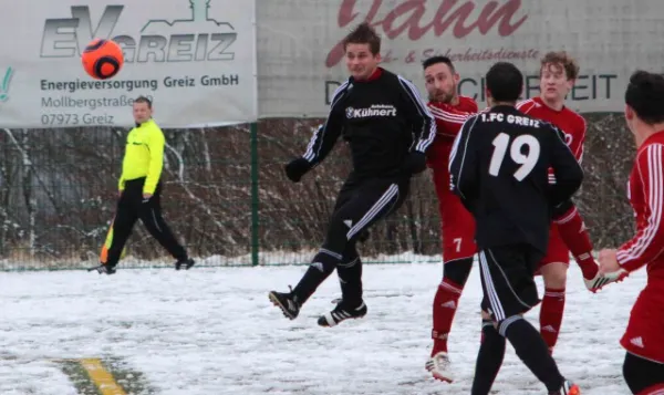 Freundschaftsspiel: 1. FC Greiz : SV Moßbach