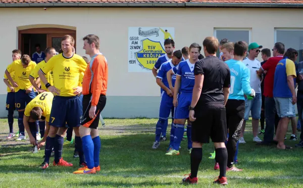 2. Spieltag: TSV 1860 Ranis : SV Moßbach