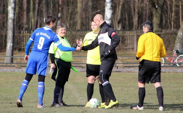 Freundschaftsspiel: SV Blau -Weiß Auma : SV Moßbac