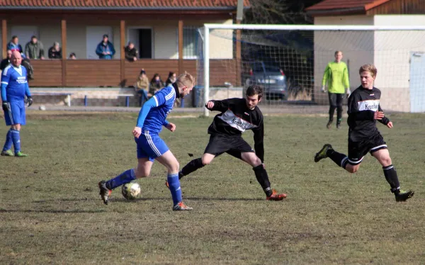 Freundschaftsspiel: SV Blau -Weiß Auma : SV Moßbac