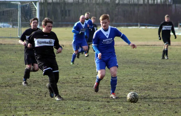 Freundschaftsspiel: SV Blau -Weiß Auma : SV Moßbac