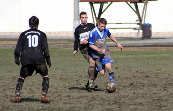 Freundschaftsspiel: SV Blau -Weiß Auma : SV Moßbac