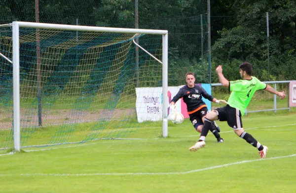 Pokal: TSV 1898 Oppurg - SV Moßbach 1:5 (0:1)