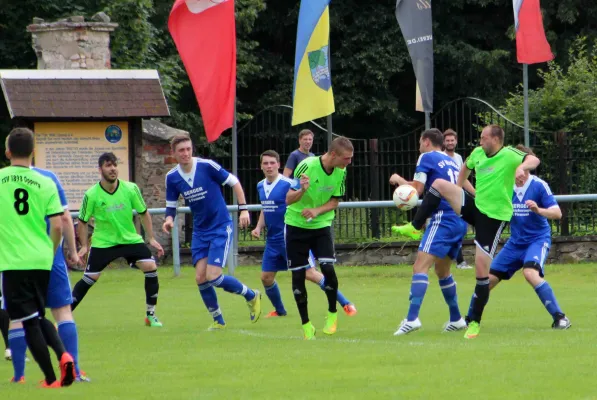 Pokal: TSV 1898 Oppurg - SV Moßbach 1:5 (0:1)