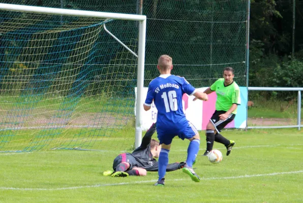 Pokal: TSV 1898 Oppurg - SV Moßbach 1:5 (0:1)