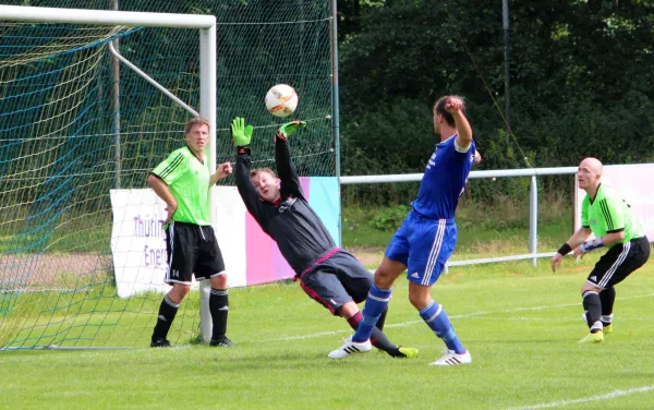 Pokal: TSV 1898 Oppurg - SV Moßbach 1:5 (0:1)