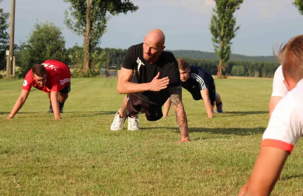 Trainingssession mit John Kallenbach