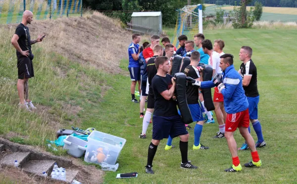 Trainingssession mit John Kallenbach