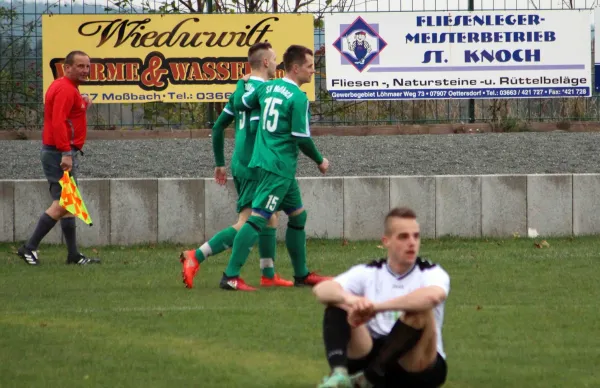 12. ST: SV Moßbach-SG TSV 1860 Ranis 1:0 (0:0)