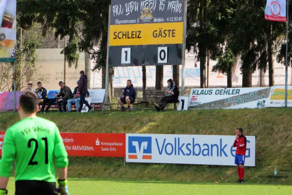 21. ST: FSV  Schleiz II - SV Moßbach 1:3 (1:1)
