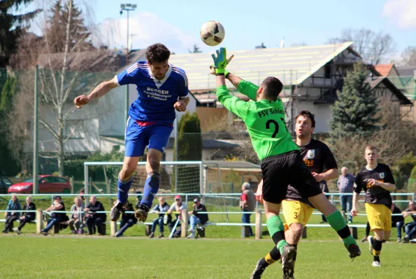 21. ST: FSV  Schleiz II - SV Moßbach 1:3 (1:1)