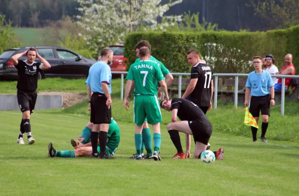 22. ST: SV Moßbach - SV Grün-Weiß Tanna 1:1 (0:1)