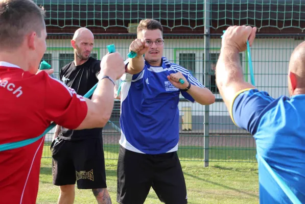 Trainingseinheit mit John Kallenbach am 13.07.18