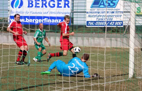 1. ST: SV Moßbach - SV Hermsdorf 6:1 (2:1)