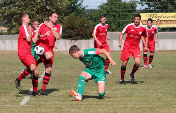 1. ST: SV Moßbach - SV Hermsdorf 6:1 (2:1)