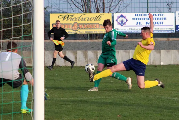 14. ST: SV Moßbach - SG TSV 1860 Ranis 2:0 (1:0)