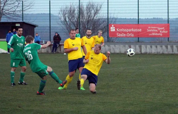 14. ST: SV Moßbach - SG TSV 1860 Ranis 2:0 (1:0)