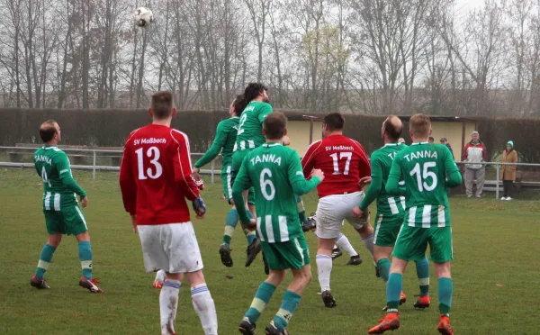 15. ST: SV Moßbach II - SV Grün-Weiß Tanna 0:2