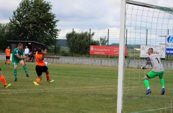 Test SV Moßbach - BSG Wismut Gera II 7:2 (3:0)