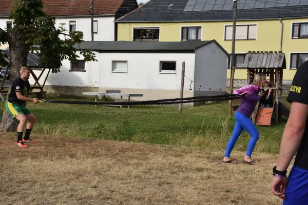 Zirkeltraining bei und mit Katja in Köthnitz