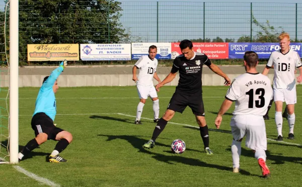 1. Runde Landespokal SV Moßbach - VfB Apolda 3:0