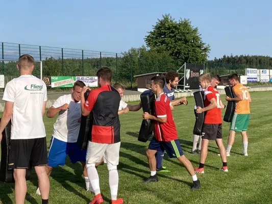 Trainingssession mit John Kallenbach am 12.07.2021