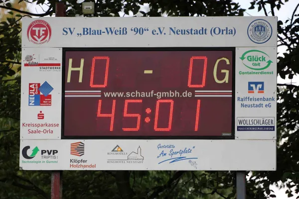 3. ST: SV BW Neustadt/O - SV Moßbach 3:1 (0:0)