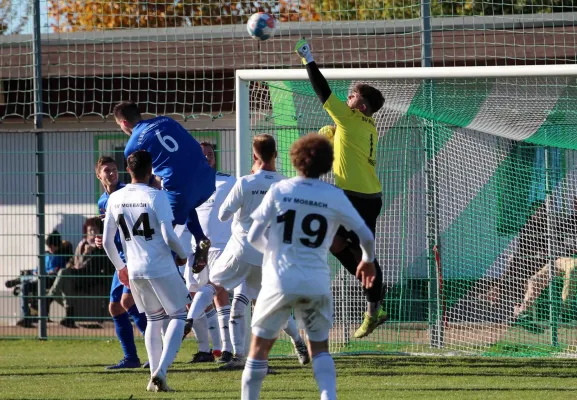 9. ST: SV Moßbach - Blau-Weiß Niederpöllnitz 0:2