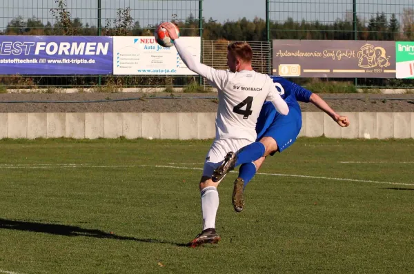 9. ST: SV Moßbach - Blau-Weiß Niederpöllnitz 0:2