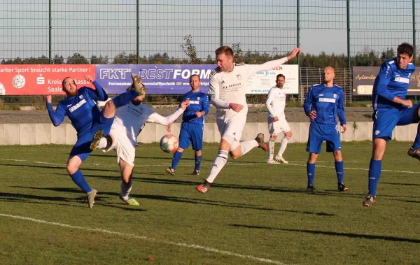 9. ST: SV Moßbach - Blau-Weiß Niederpöllnitz 0:2