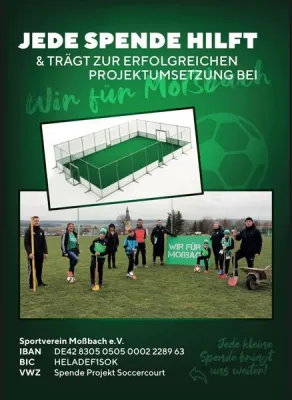 Bauprojekt Soccercourt im Jahr 2021