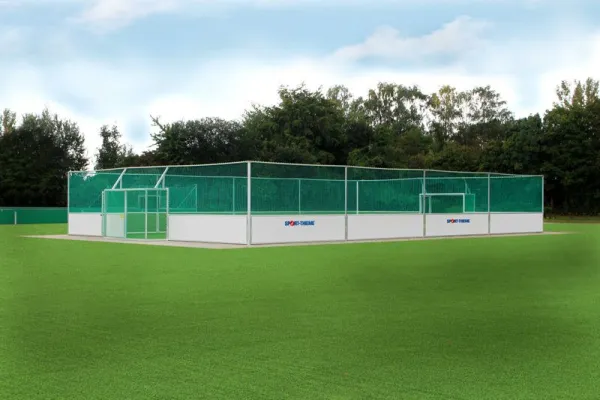 Bauprojekt Soccercourt im Jahr 2021