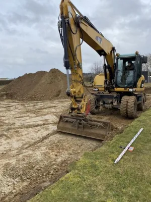 Bauprojekt Soccercourt im Jahr 2021