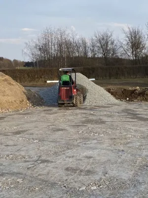 Bauprojekt Soccercourt im Jahr 2021