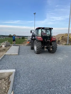 Bauprojekt Soccercourt im Jahr 2021