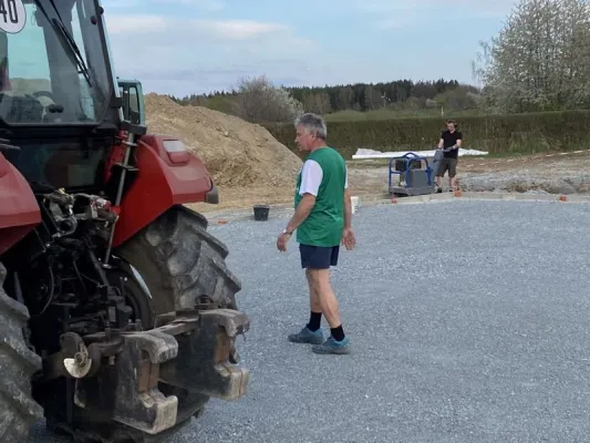 Bauprojekt Soccercourt im Jahr 2021