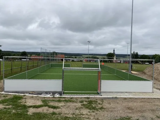 Bauprojekt Soccercourt im Jahr 2021