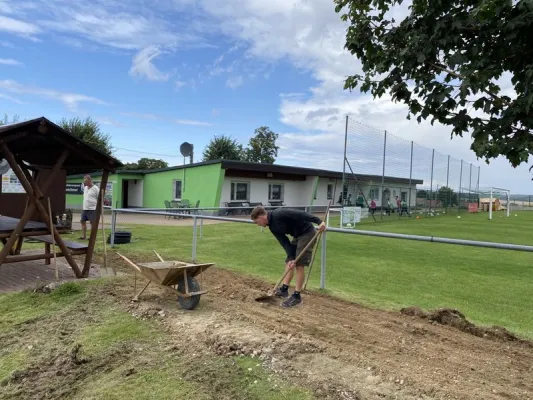 Bauprojekt Soccercourt im Jahr 2021