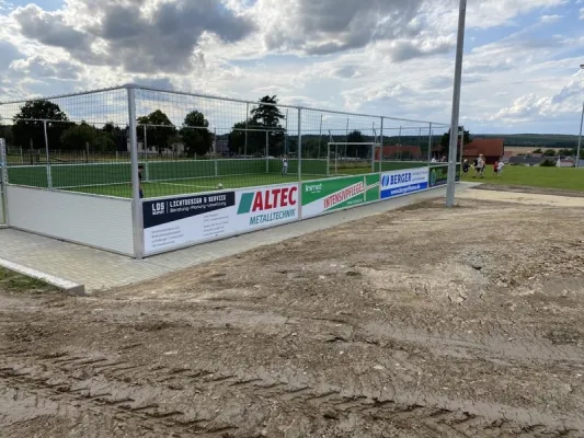 Bauprojekt Soccercourt im Jahr 2021