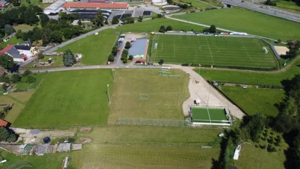 Bauprojekt Soccercourt im Jahr 2021