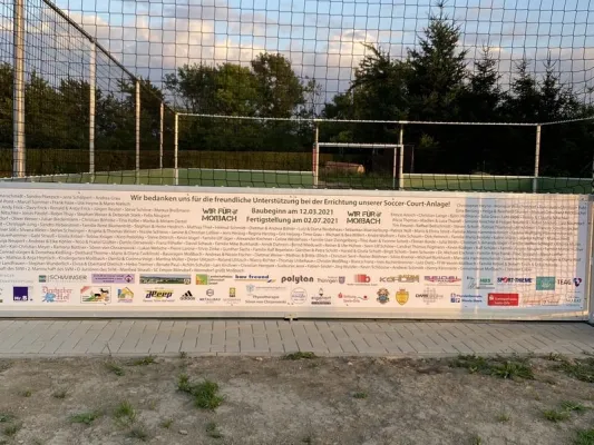 Bauprojekt Soccercourt im Jahr 2021